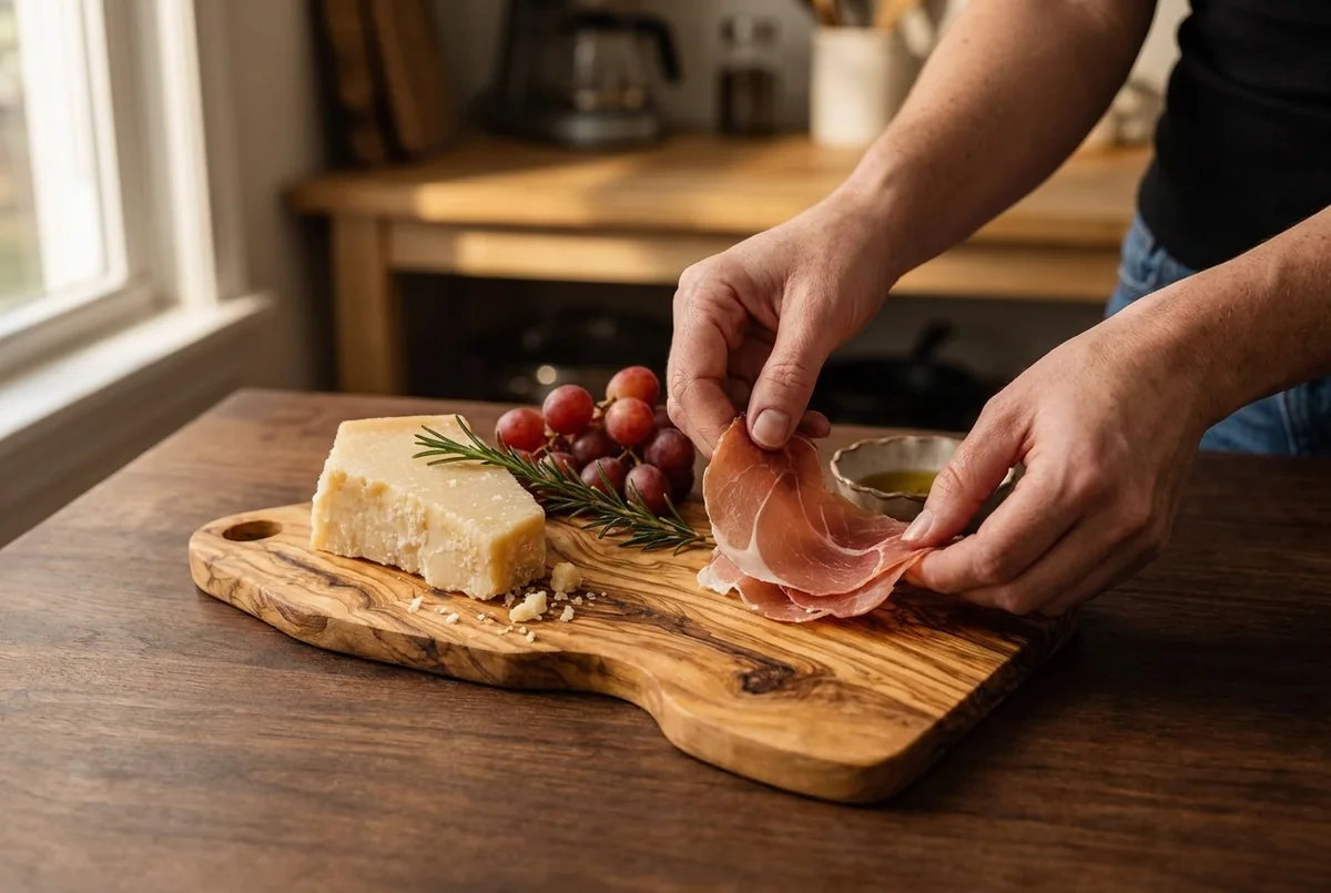Olive Wood Charcuterie Board (11